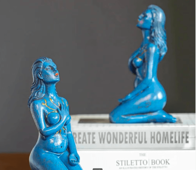 Uniek beeldje Zelfliefde / Helende Godin (17cm)