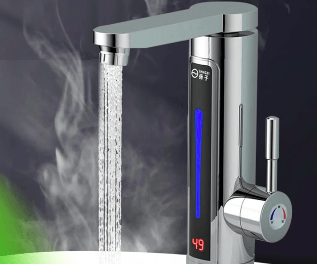 Elektrische kraan 3000 Watt met LED temperatuur display