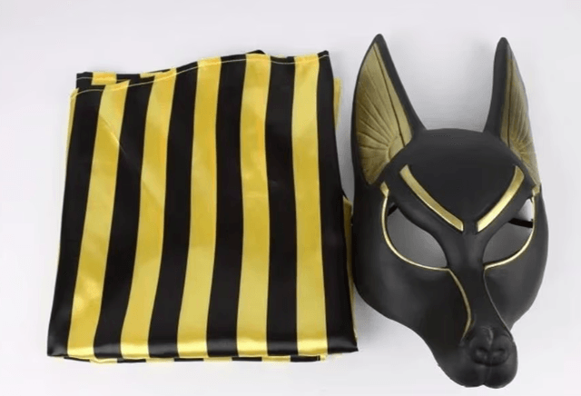 Egyptisch full face masker Anubis