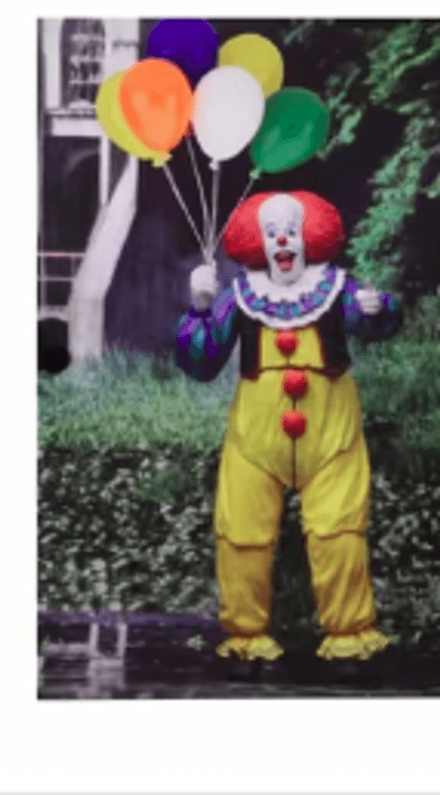 IT collectors actie figuur Pennywise The Clown (18cm)