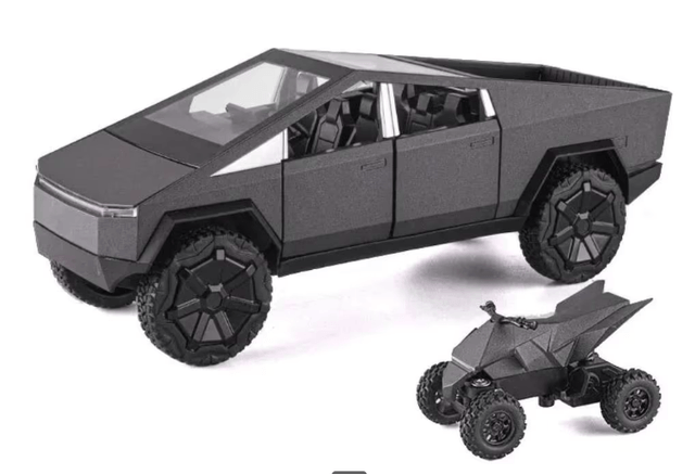 DieCast model auto metaal Tesla Cybertruck (1:24)
