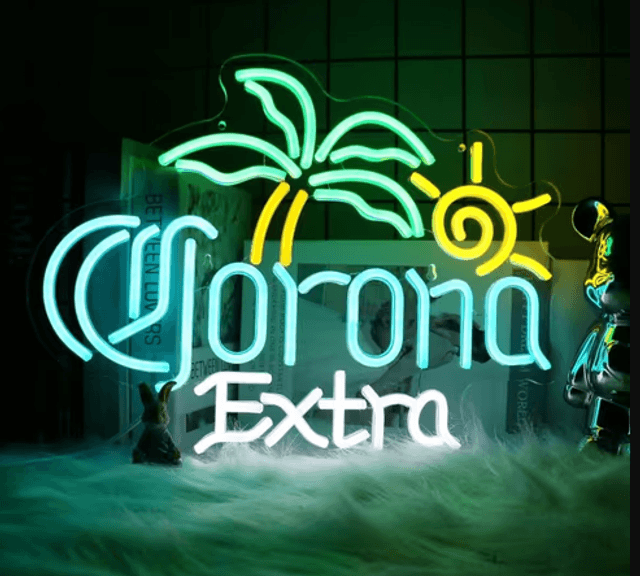 LED Neon Lamp Corona Extra (42x32cm)