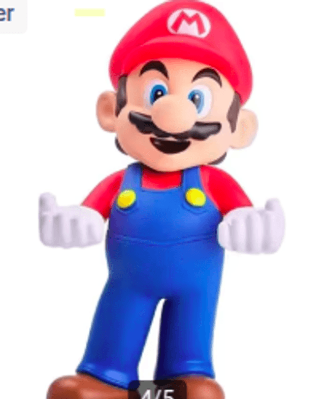 Super Mario figuur houder voor controller / telefoon (31cm)