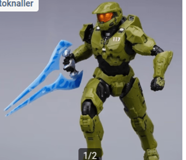 Halo collectors actie figuur Mjolnir (18cm)