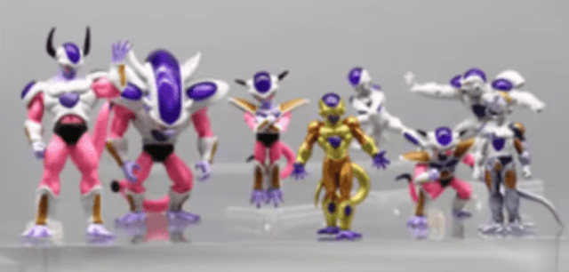 Dragonball Z figuren set Freeza family 8 stuks (7-11cm)