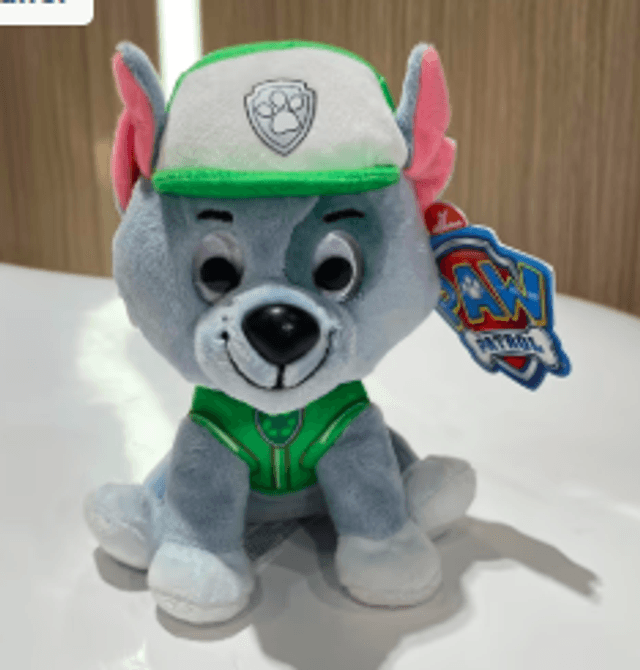 Paw Patrol knuffel Rocky (15cm)