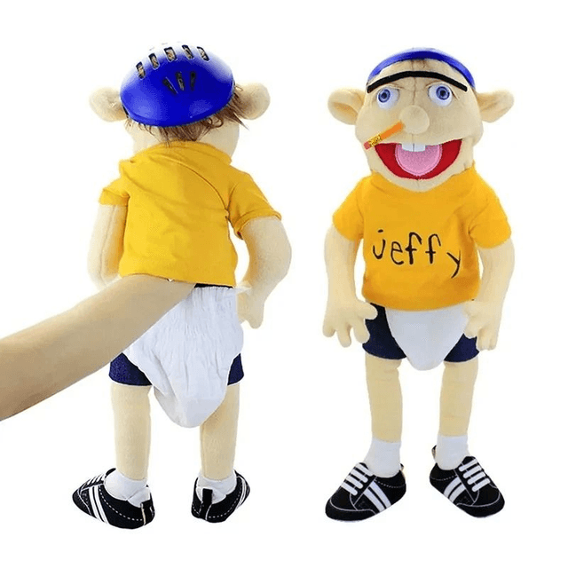Grote Jeffy pluche knuffel (60cm)