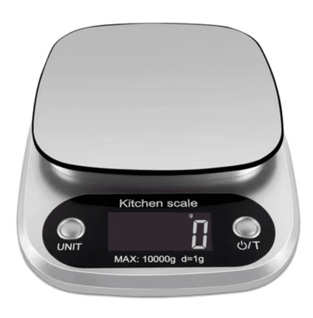 Keuken weegschaal digitaal met hoge precisie (1 gram - 10kg)