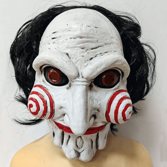 Jigsaw full face latex masker